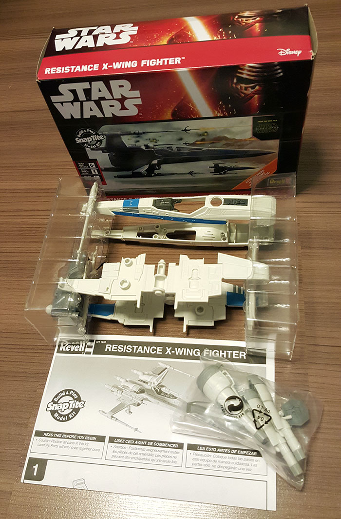 Contents of the packaging