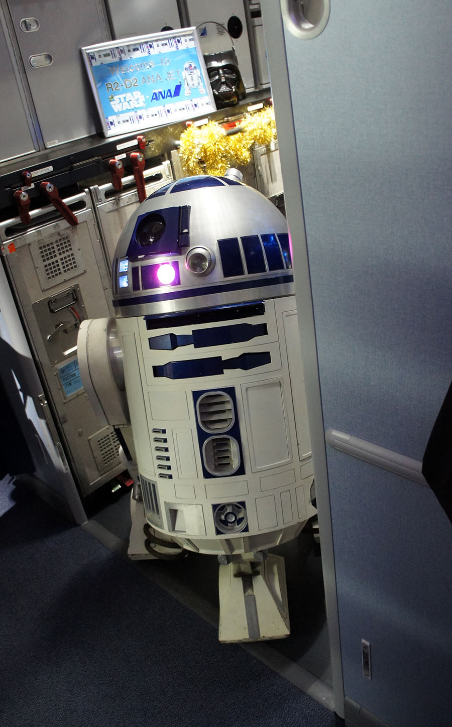 Impressive, R2 managed to squeeze on board.