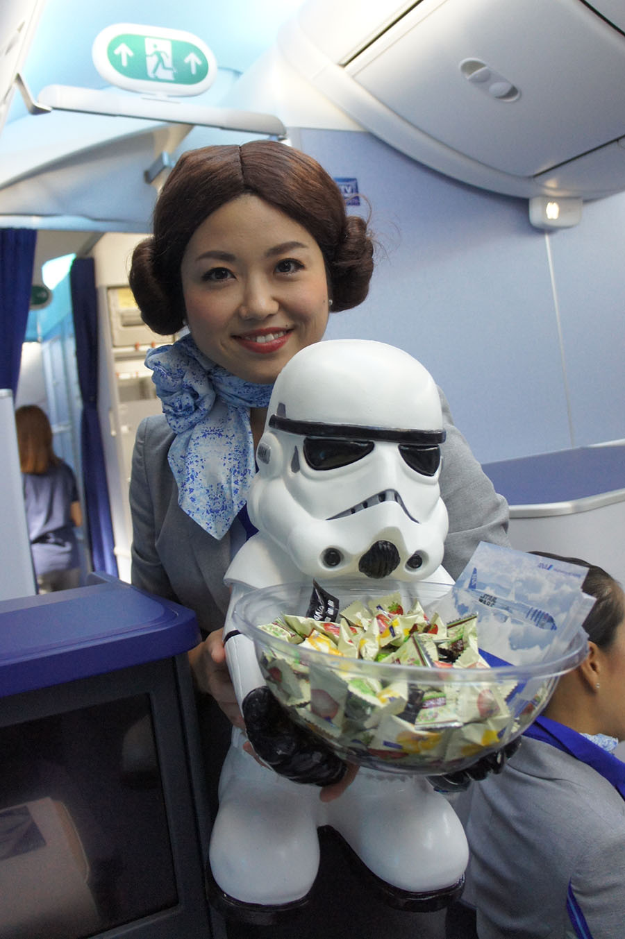 Stormtrooper candy bowl served.